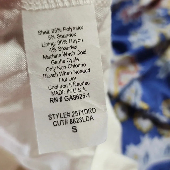 NWT Verse Winnie Made In U.S.A High Neck Paisley Tank Maxi Dress S - Picture 10 of 11